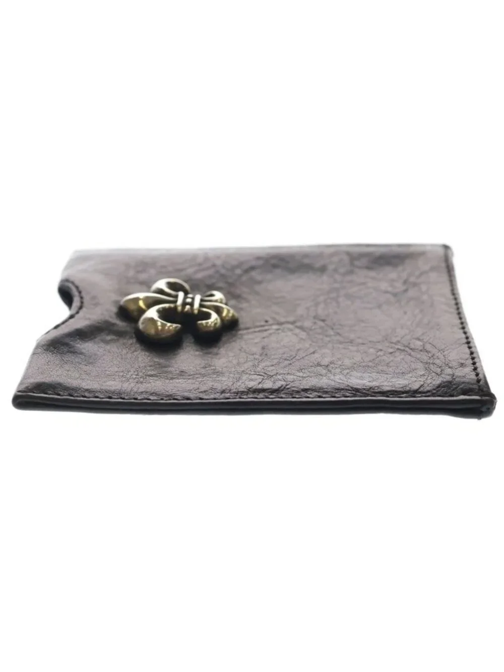 Chrome Hearts Card Case Maxfield Limited Leather Black